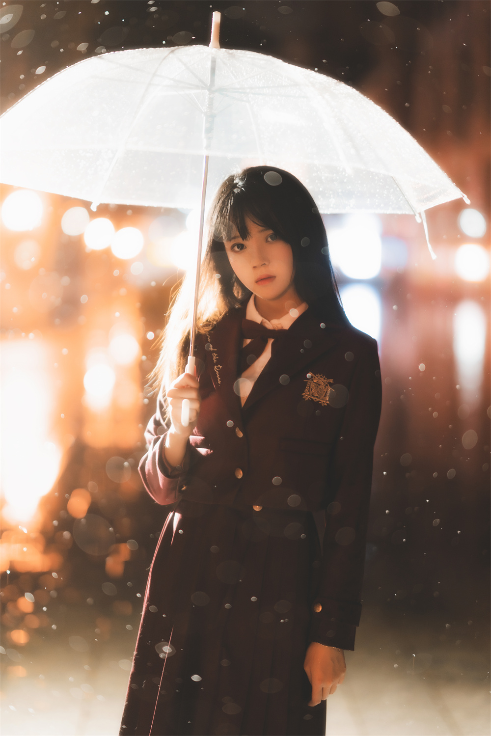 图片[1]-桜桃喵 VOL.068 [43P] 雨下-微密空间-全网最全抖音网红铁粉空间觅圈